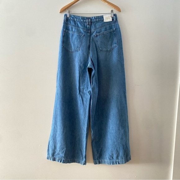 PAIGE portia wide leg jean in enzo light color Women’s Size 30 - Picture 5 of 15